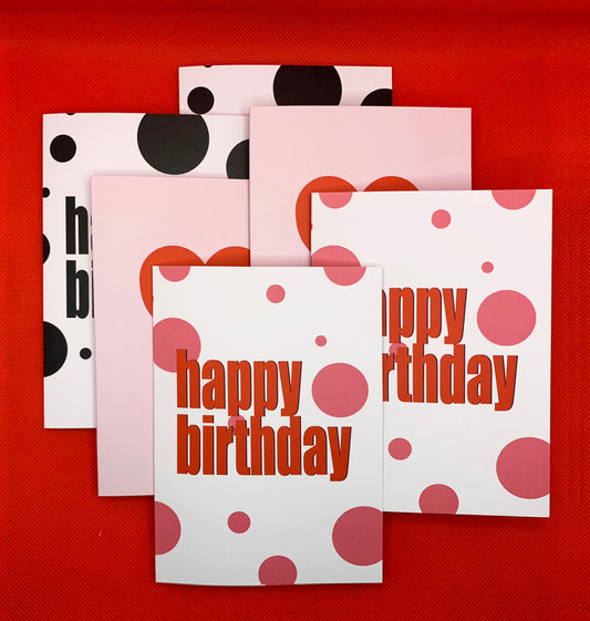 Greetings Cards Bundle - pack of six