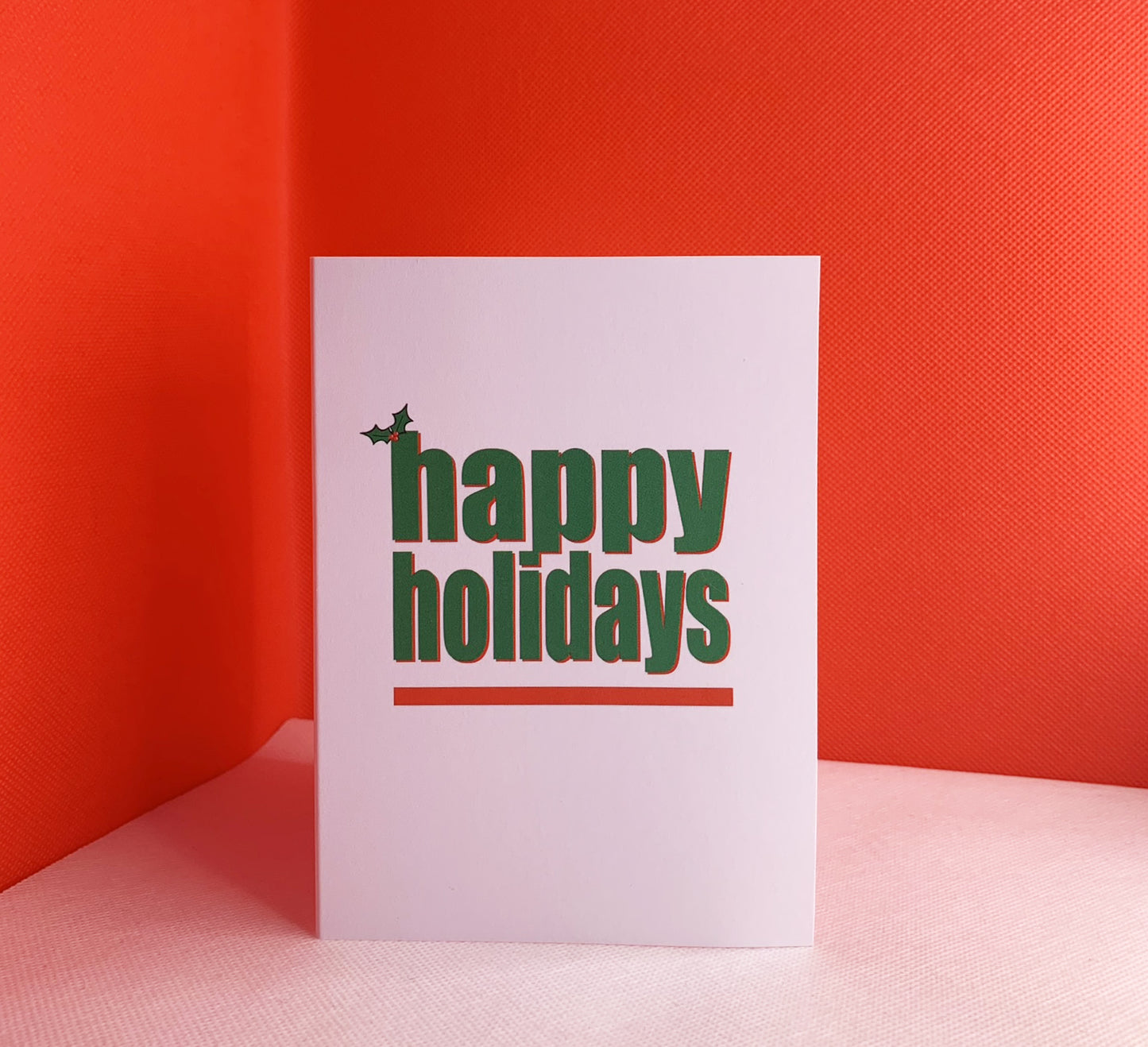 Happy Holidays - Christmas Cards - pack of six