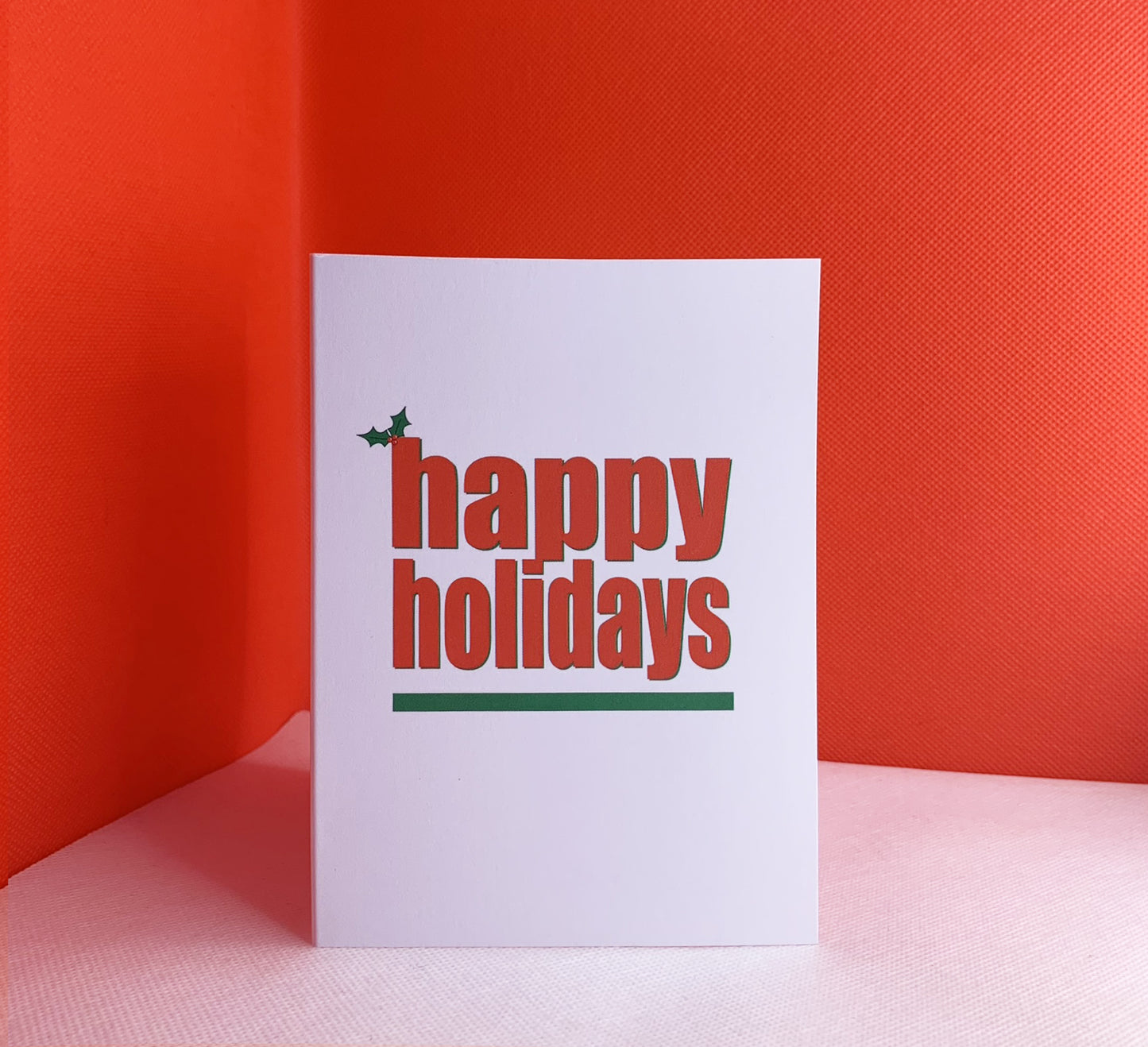 Happy Holidays - Christmas Cards - pack of six