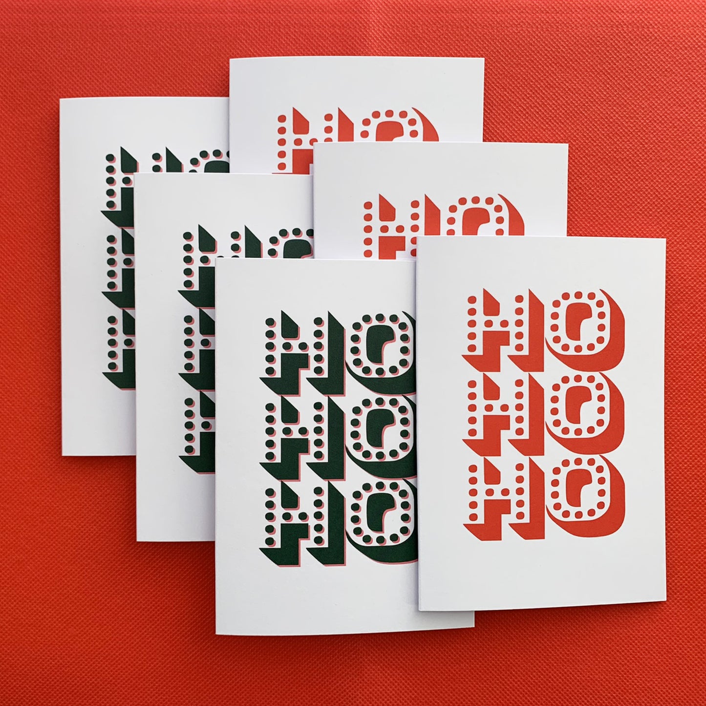 Ho Ho Ho - Christmas Cards - pack of six